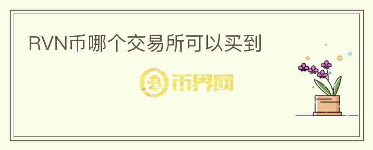 RVN幣哪個(gè)交易所可以買(mǎi)到