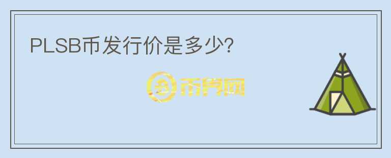 PLSB幣發(fā)行價(jià)是多少？