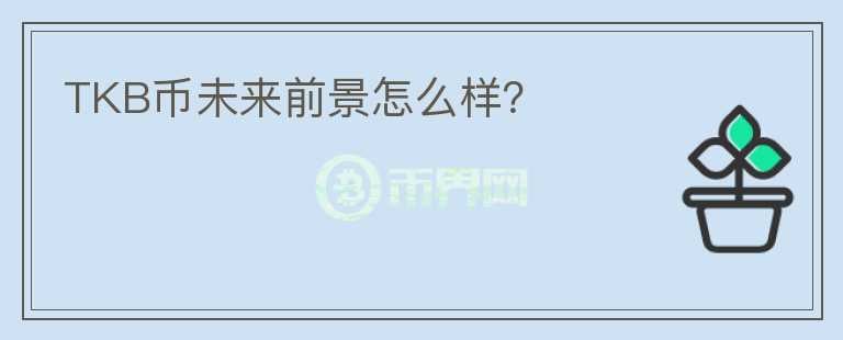 TKB幣未來前景怎么樣？