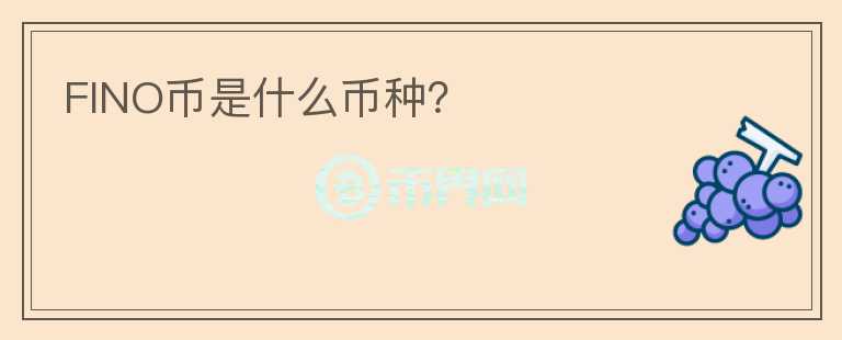 FINO幣是什么幣種？