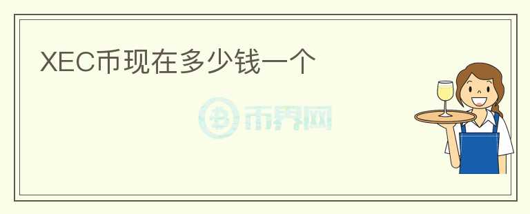XEC幣現(xiàn)在多少錢一個(gè)