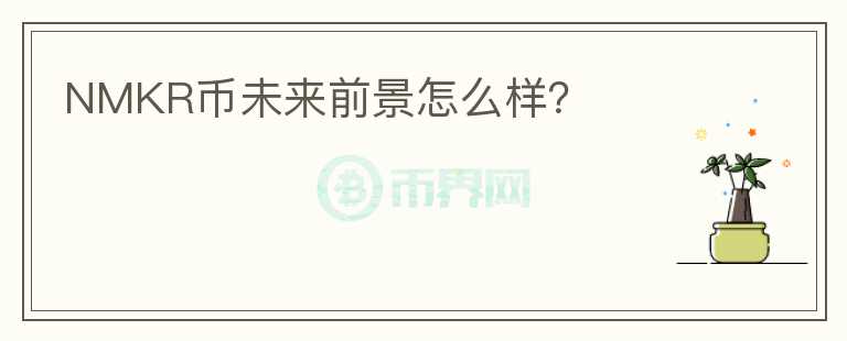 NMKR幣未來前景怎么樣？