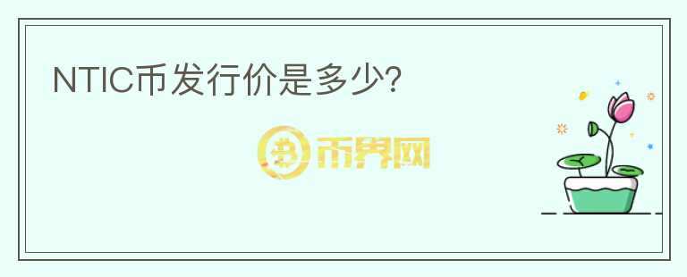 NTIC幣發(fā)行價(jià)是多少？