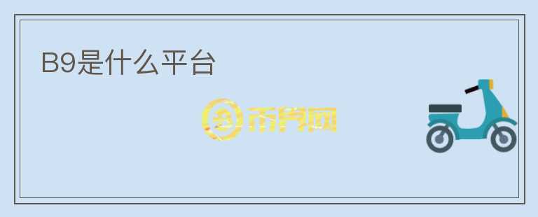 B9是什么平臺(tái)