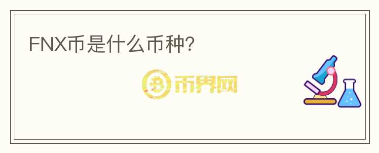 FNX幣是什么幣種？