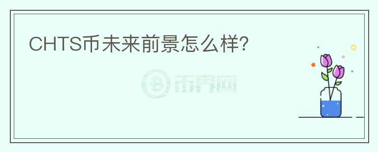 CHTS幣未來前景怎么樣？